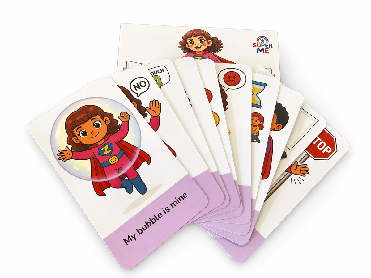 SUPER ME Boundaries cards