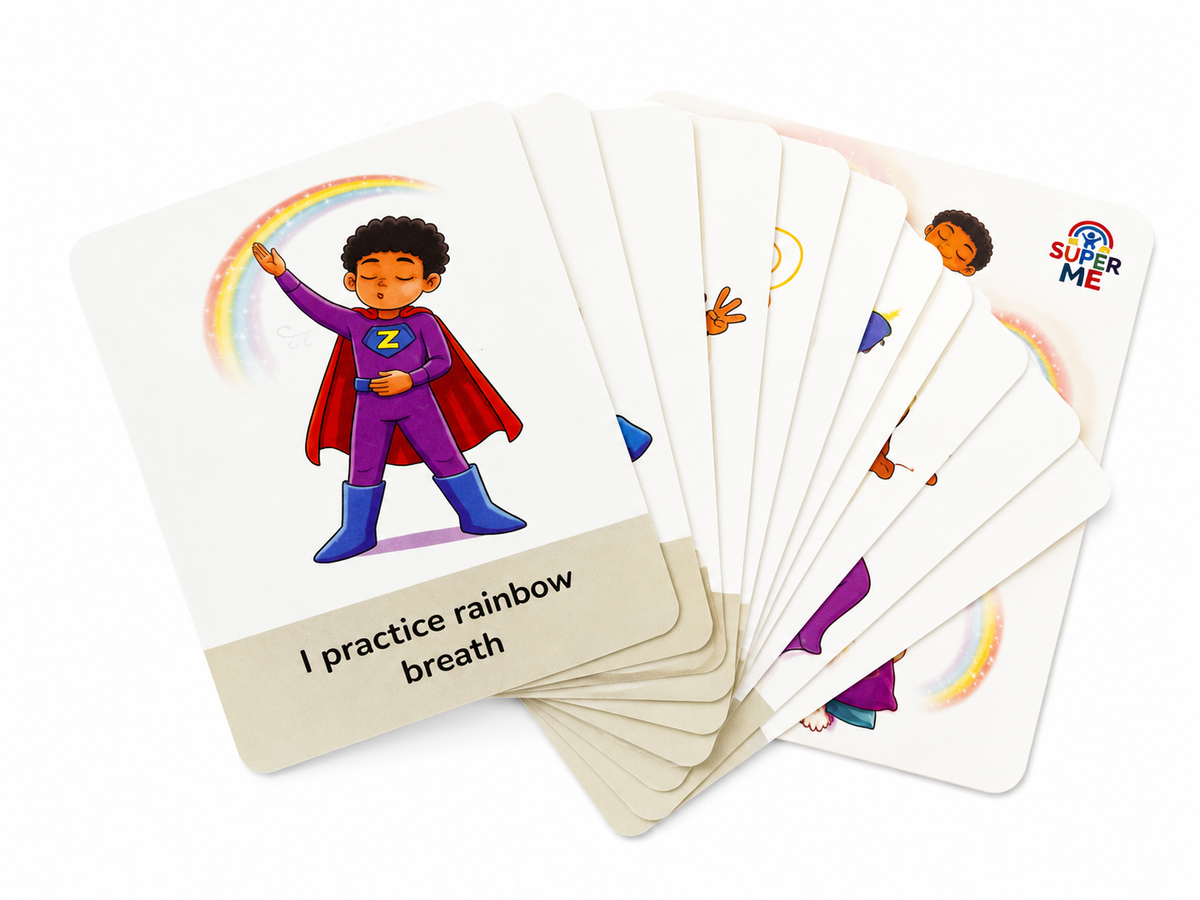 SUPER ME Mindfulness cards