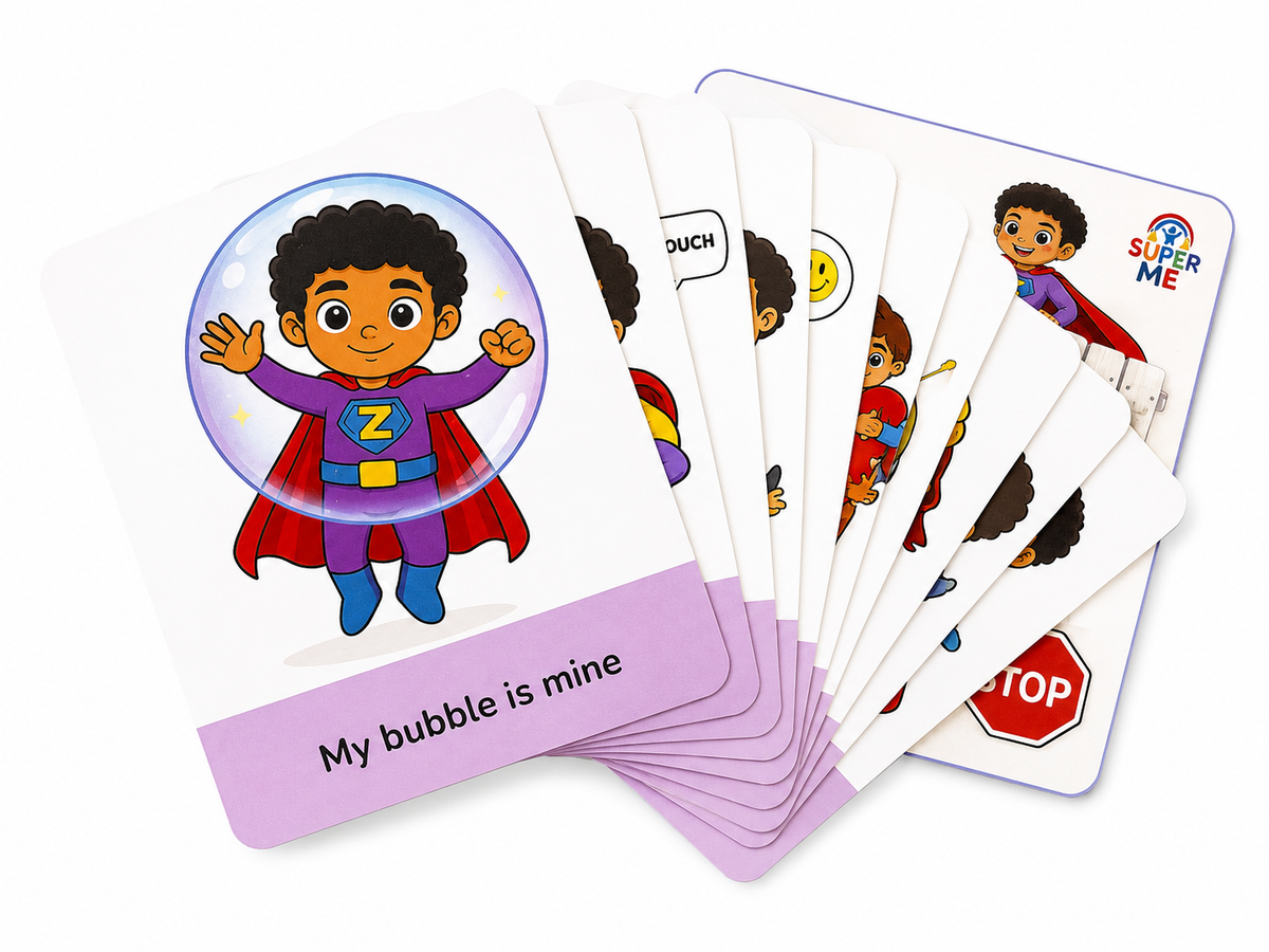 SUPER ME Boundaries cards