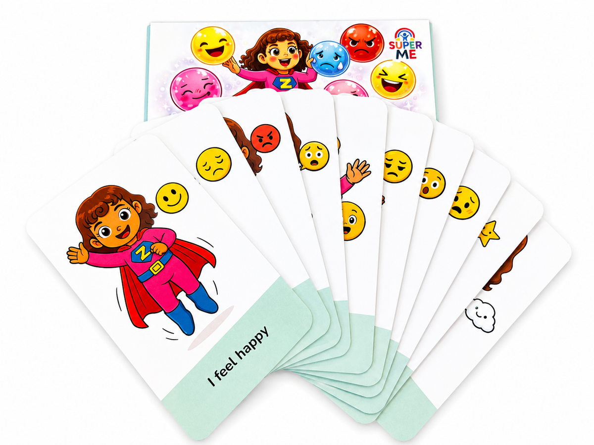 SUPER ME Emotions cards