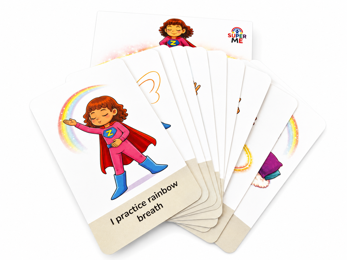 SUPER ME Mindfulness cards