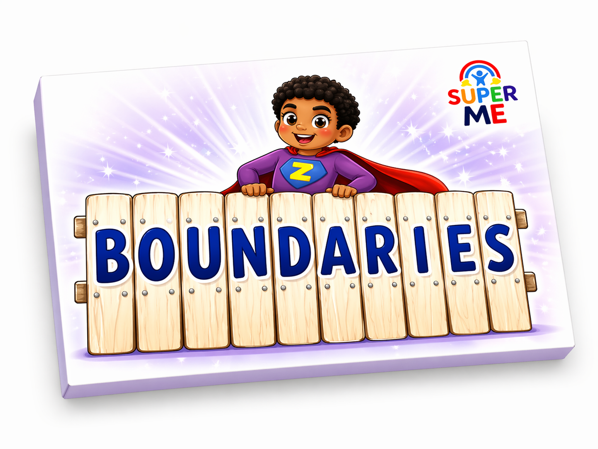 SUPER ME Boundaries cards