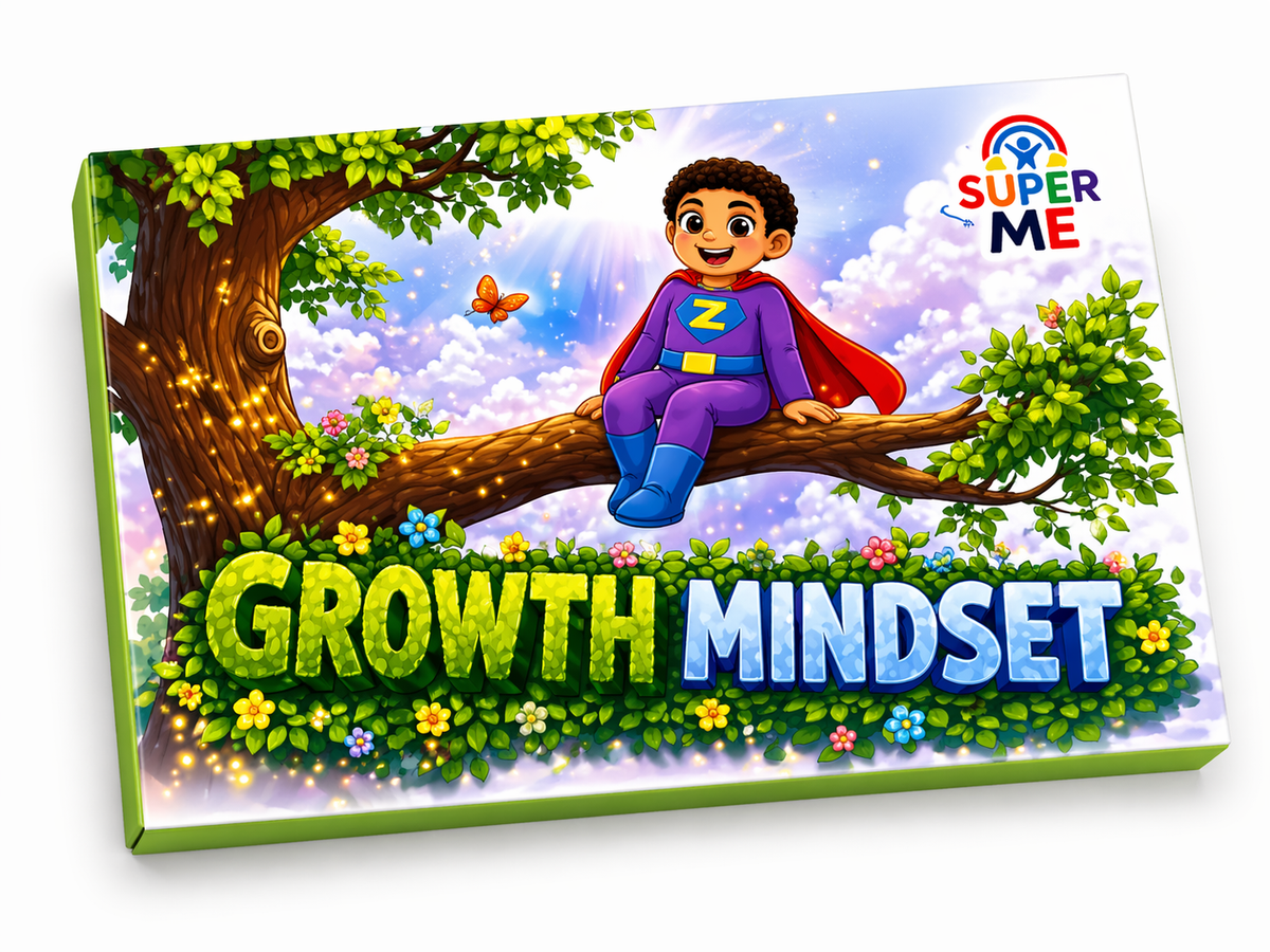 SUPER ME Growth Mindset cards