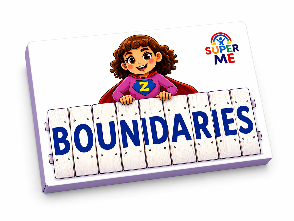 SUPER ME Boundaries cards