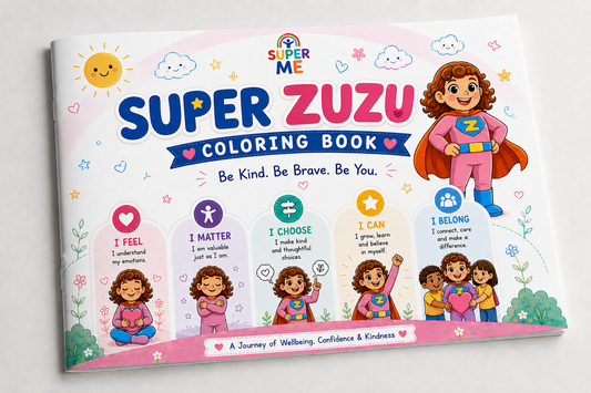 SUPER ME Identity 5 Anchors Coloring Book